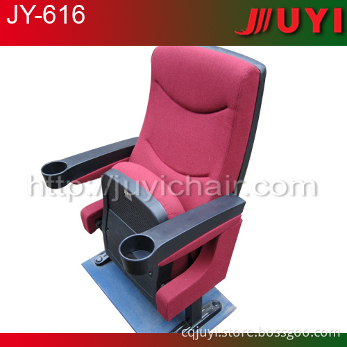 The most popular fabric cinema seats design conference chair JY-616 metal theater seat